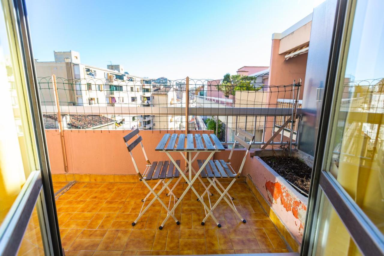 Superbe 100M2 - 2 Balcons - Proche Gare - Climatise Daire Marsilya Dış mekan fotoğraf